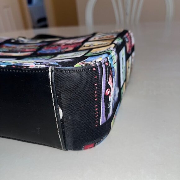 VINTAGE CARS | hand bag-small tote-Rhinestones on front - Picture 4 of 16